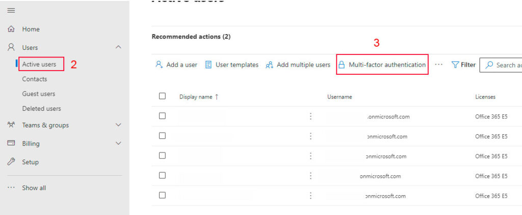 How To Set Up Multi Factor Authentication For Office 365 Users 3043