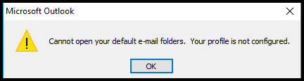 Cannot-open-your-default-email-folders
