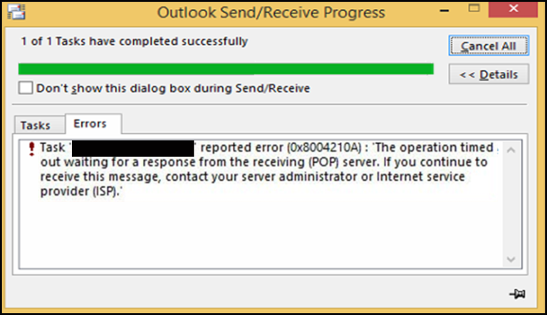 15 Most Common Errors for Microsoft Outlook & its Data Files