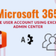Add user in Microsoft 365