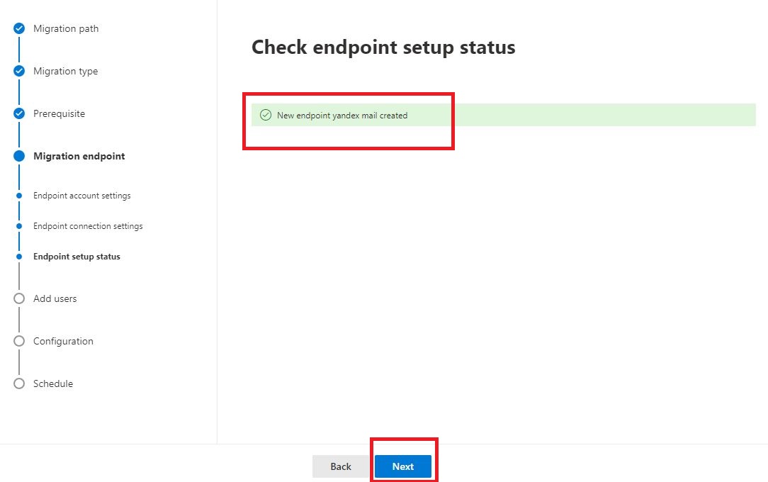 endpoint created
