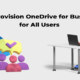 Pre-Provision OneDrive for Business for All Users