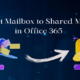 convert mailbox to shared mailbox