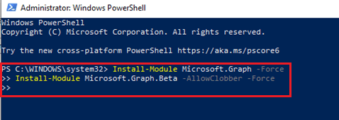 install graph module